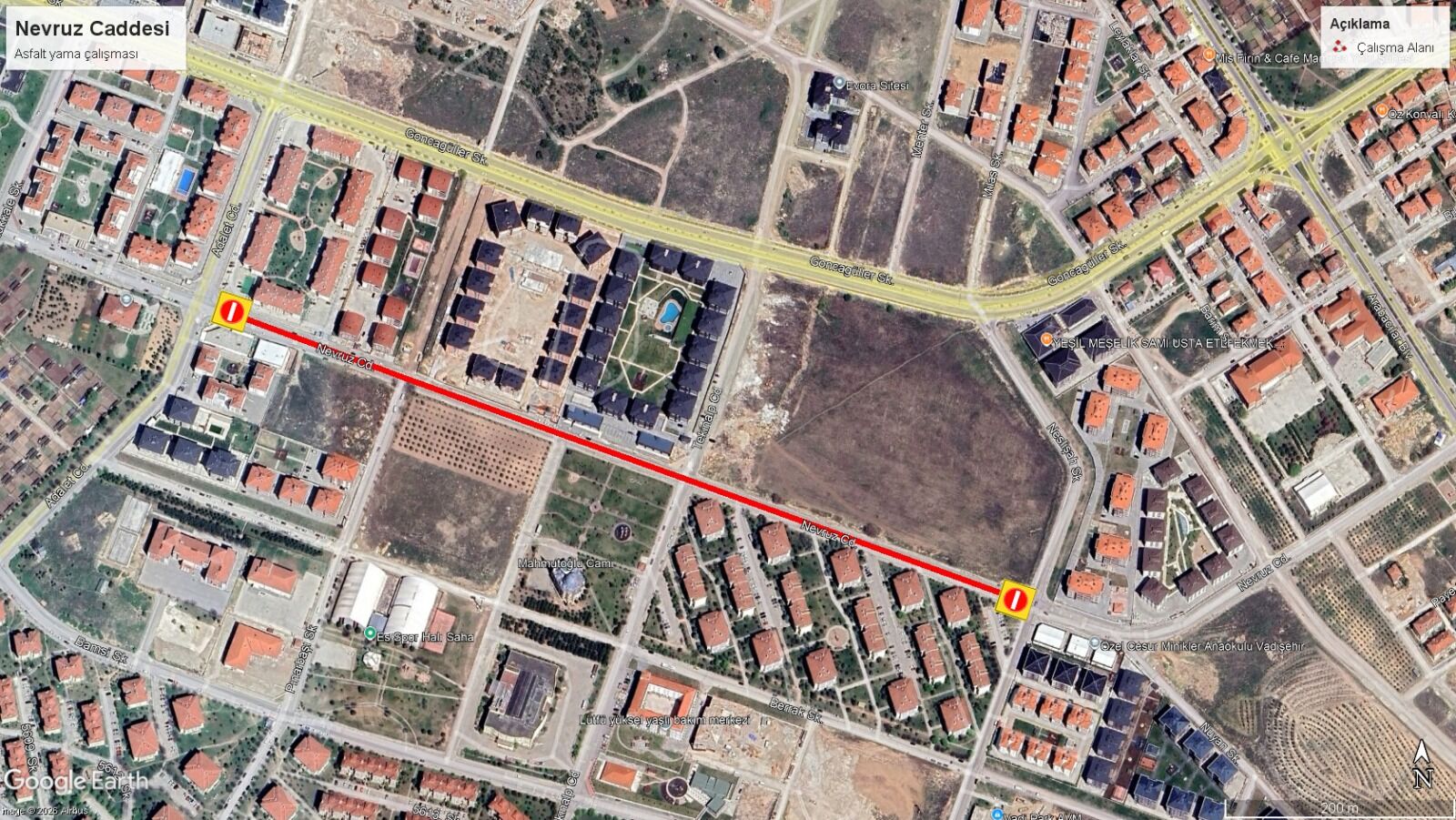 Eskişehir Nevruz Caddesi