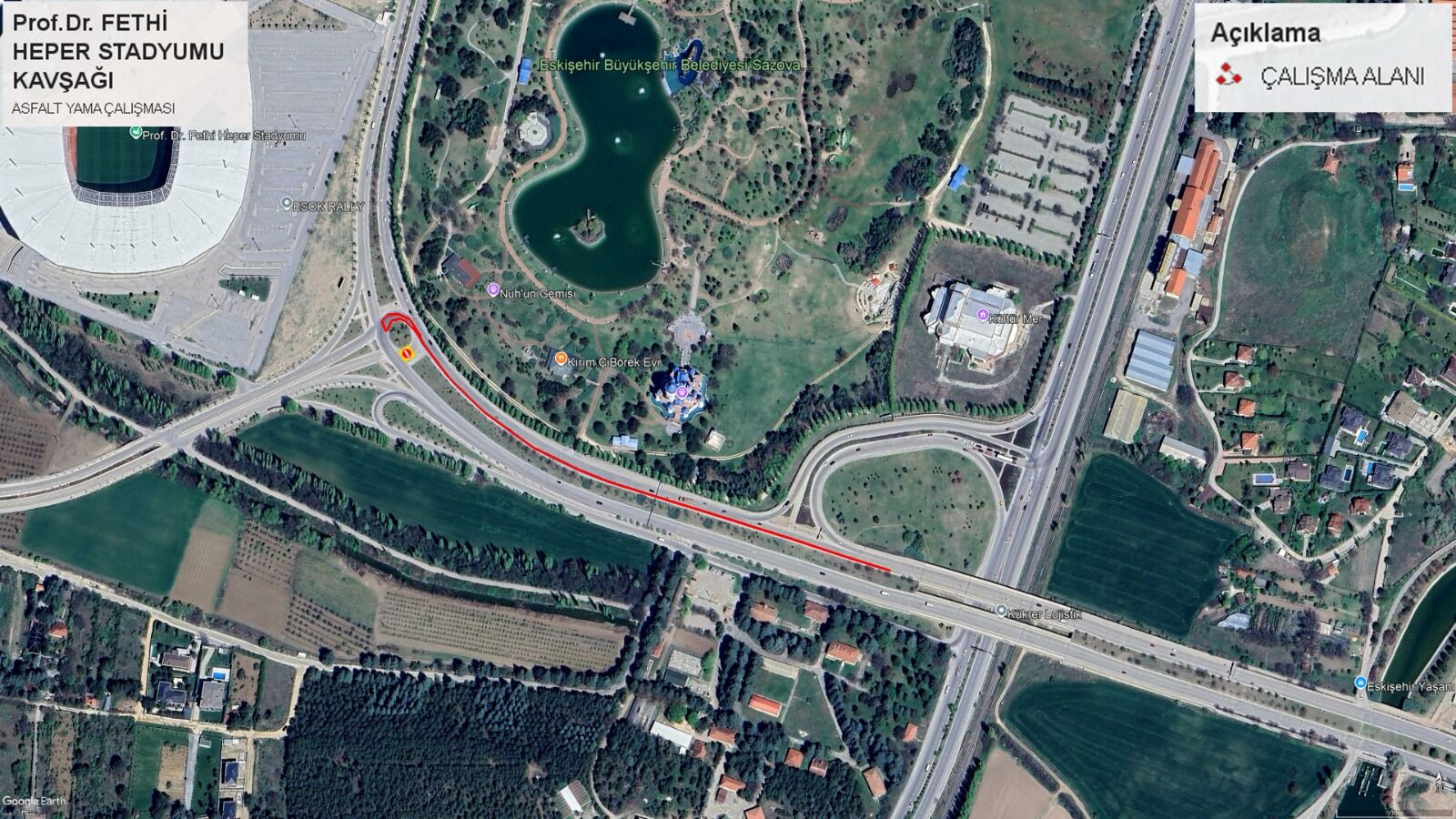 Prof. Dr. Fethi Heper Stadyumu Kavşağı