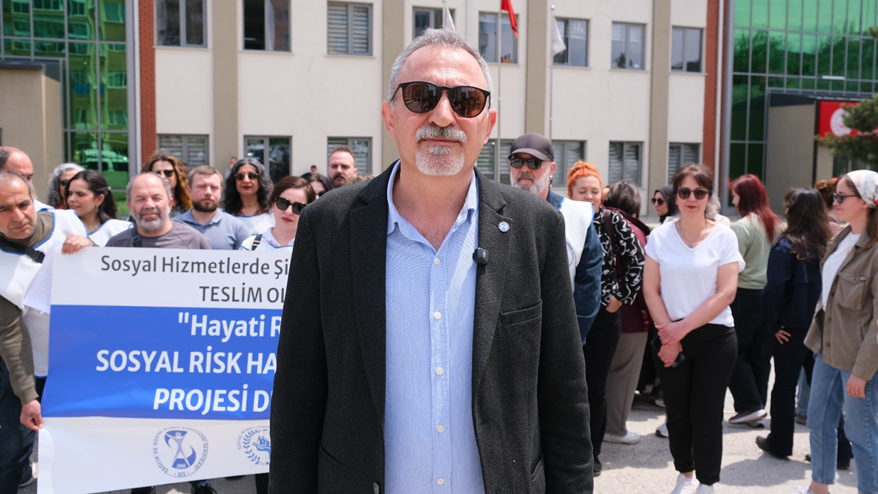 Aile Ve Sosyal Hizmetler Eskişehir İl Müdürlüğü Önünde Protesto 3