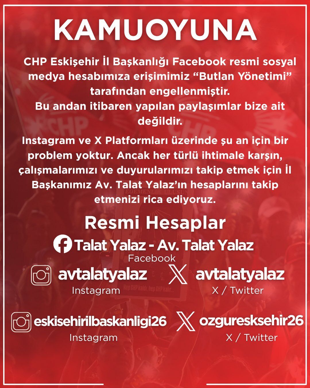 Chp Açıklama