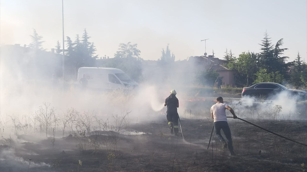 Eskişehir Kent Ormanı'nda korkutan yangın