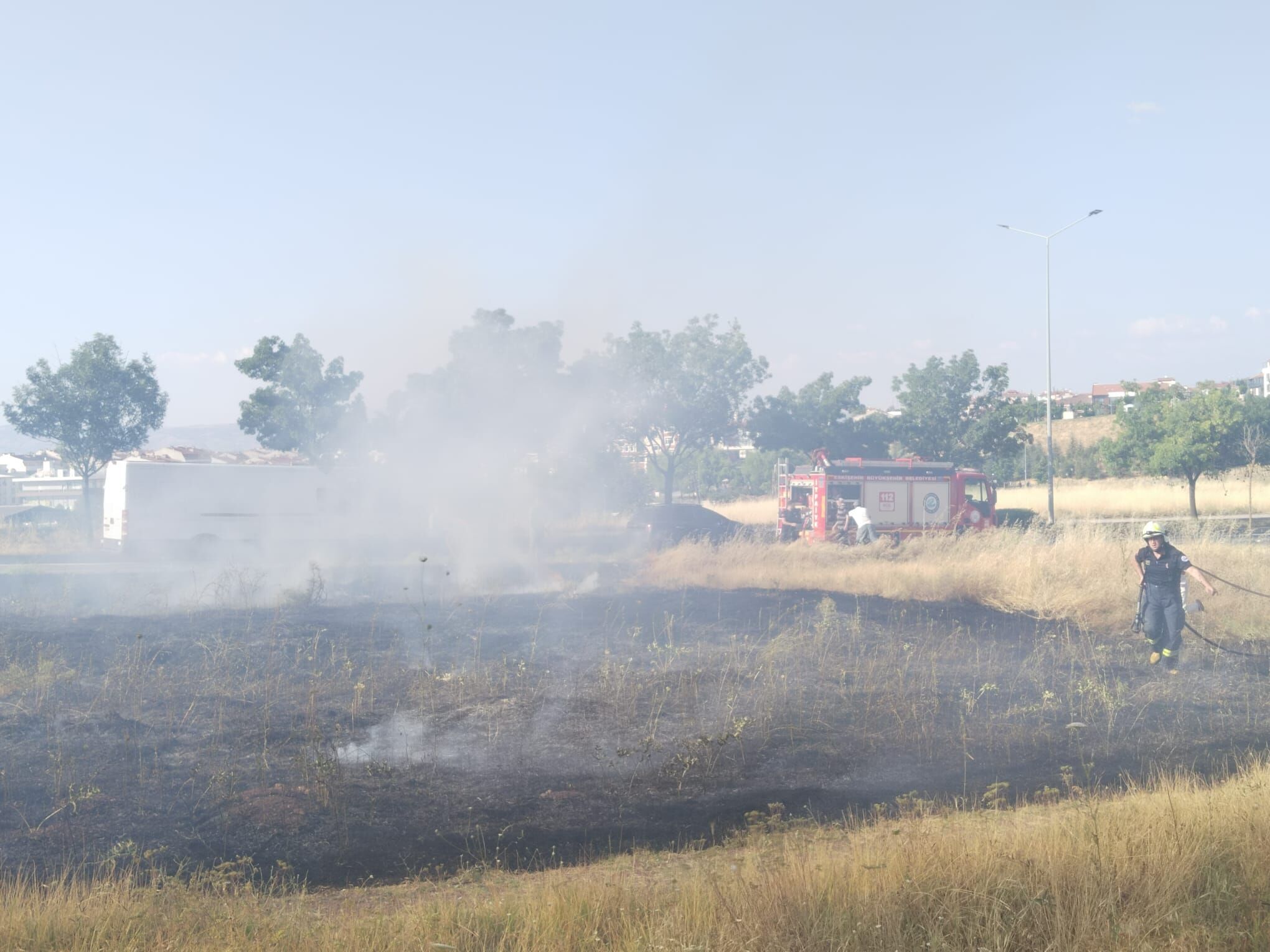 Eskişehir Kent Ormanı'nda Korkutan Yangın5