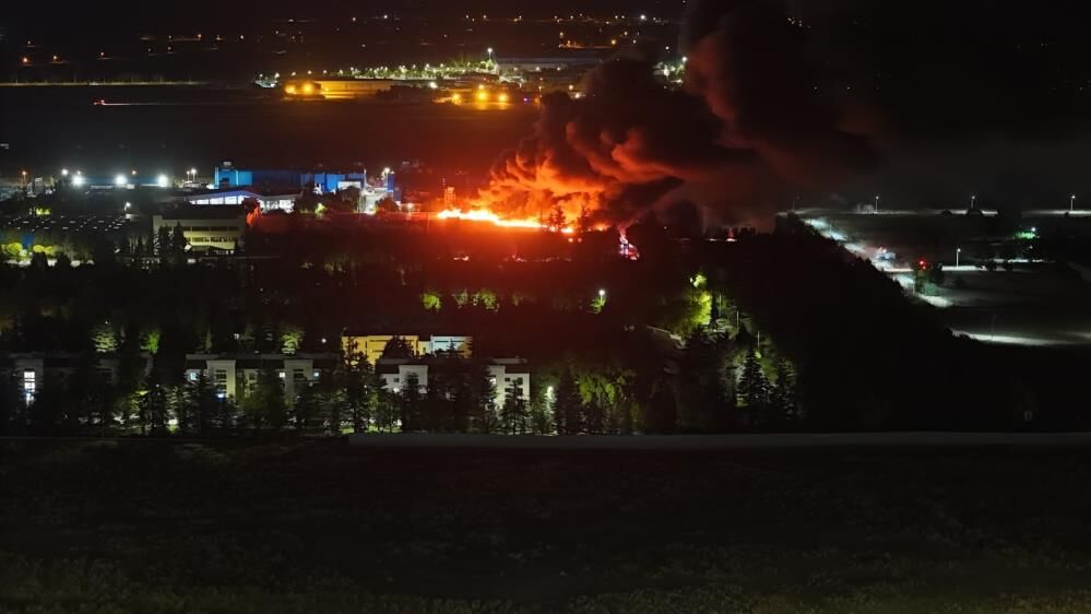 Eskişehir TEI’de yangın: Kontrol altına alındı