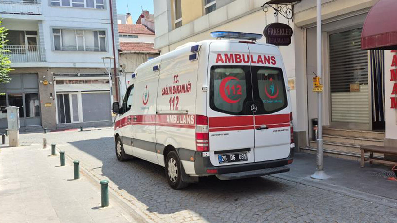 Eskişehir'de hamamda fenalaşan adam hayatını kaybetti