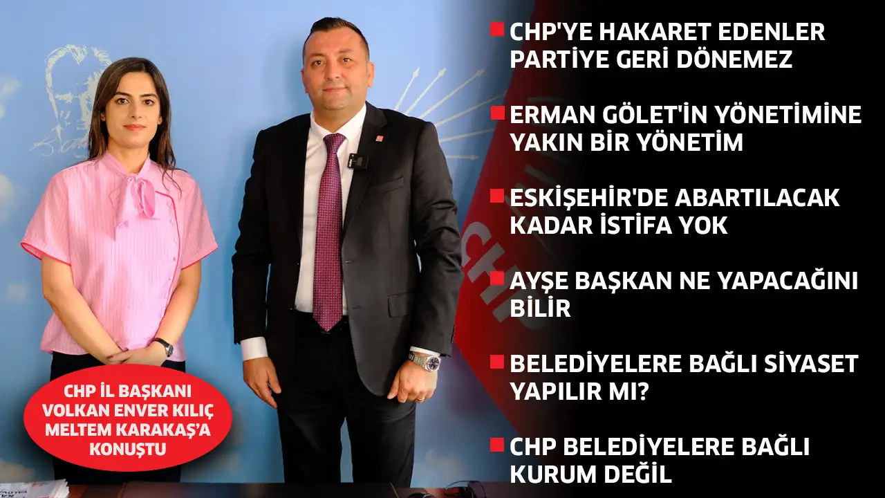 "CHP'ye hakaret edenler bu partiye adım atamaz"