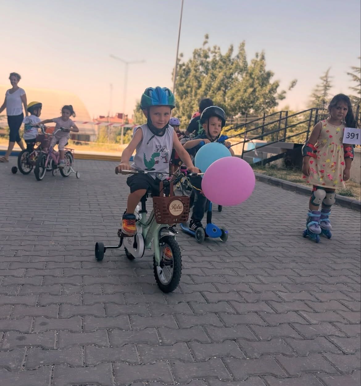 Eskişehir’de Miniklerden Renkli Bisiklet Festivali44