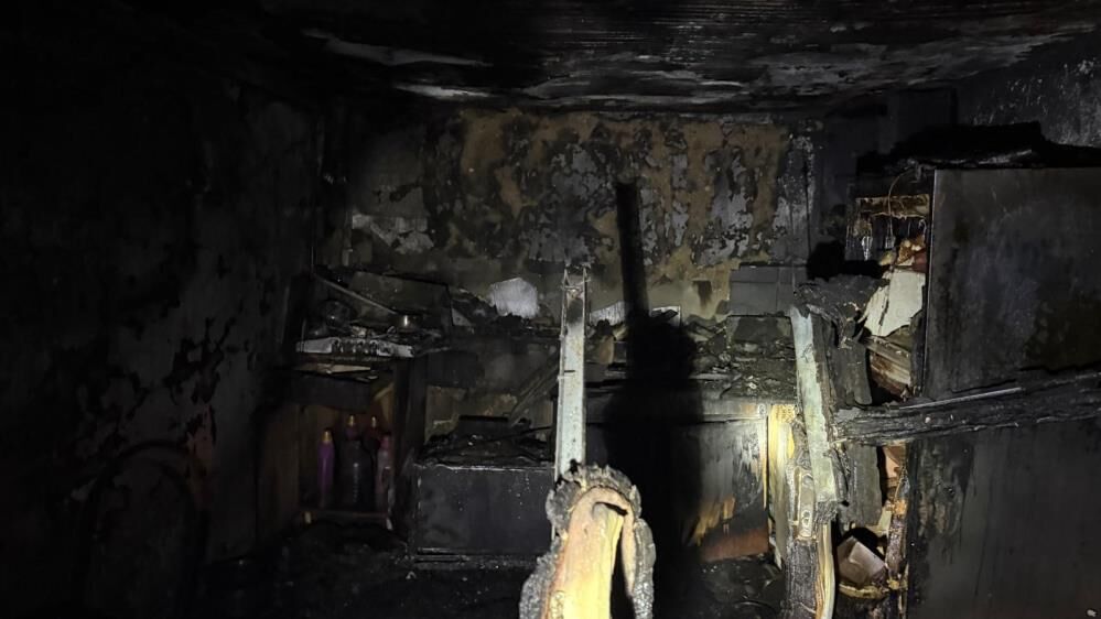 Eskişehir’de ocakta unutulan yemek yangına neden oldu