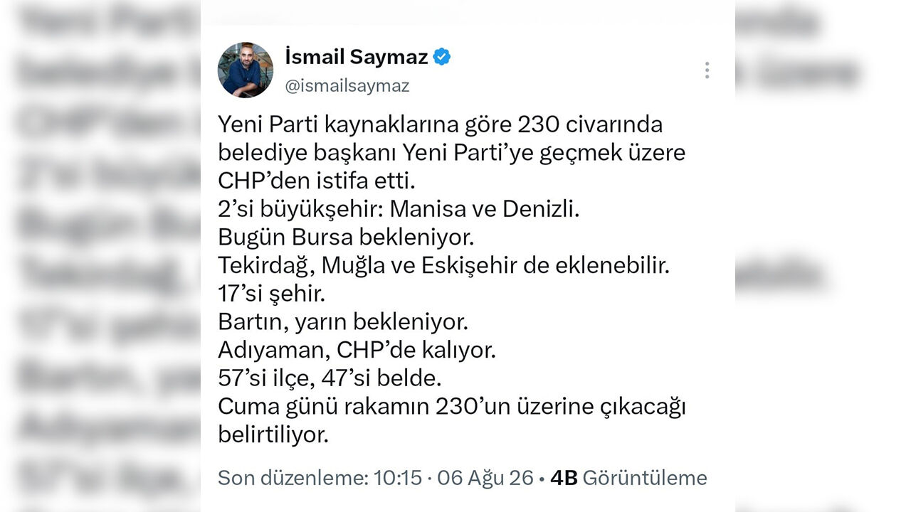 İsmail Saymaz’dan Eskişehir Ile Ilgili Dikkat Çeken Kulis2