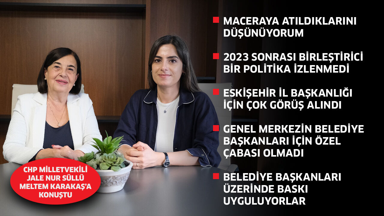 CHP Eskişehir Milletvekili Süllü'den YENİ Parti yorumu: Maceraya atıldıklarını düşünüyorum
