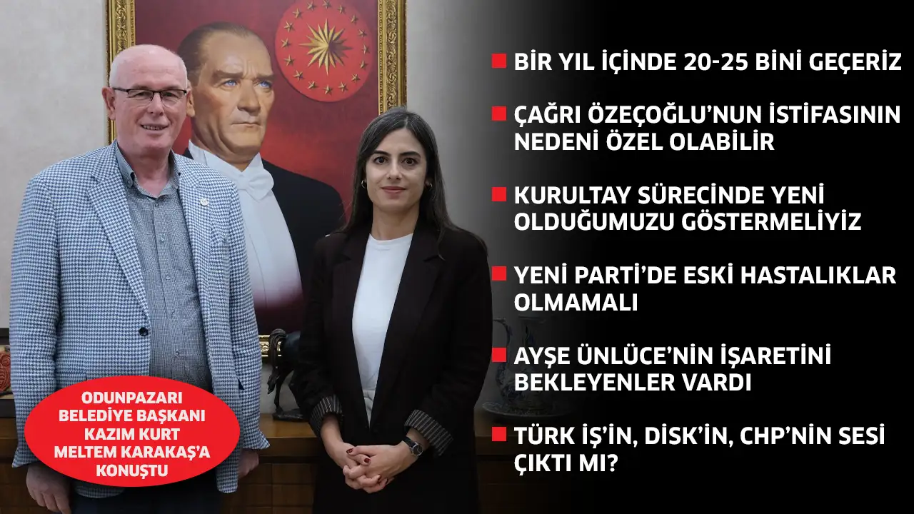 YENİ Partili Kazım Kurt: Kurultay sürecinde yeni olduğumuzu göstermeliyiz