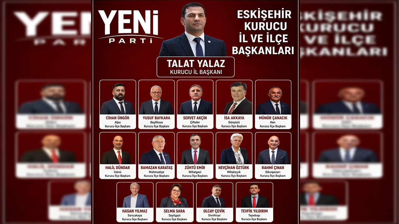 Yeni̇ Parti̇ İlçe Başkanlari