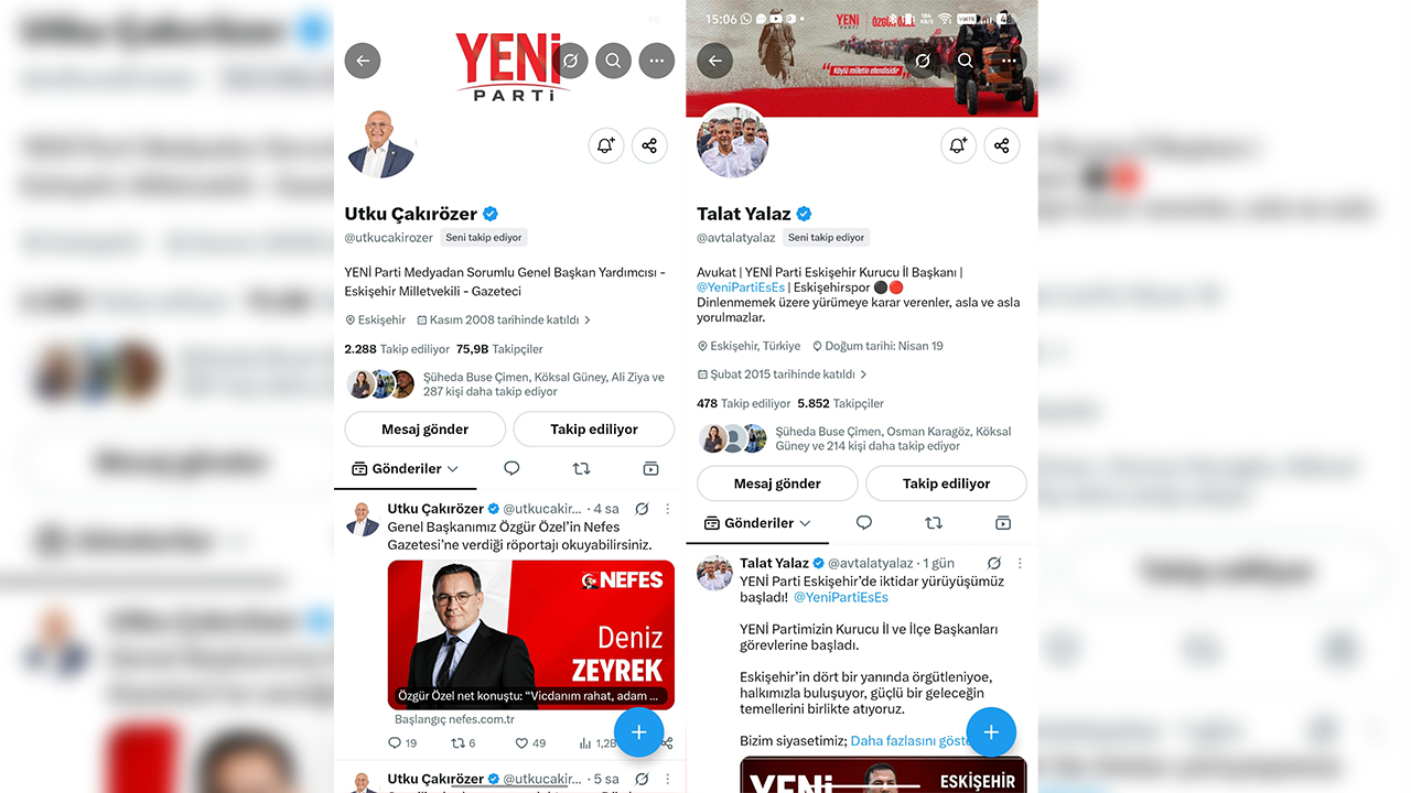 Yeni Parti Tweet 2