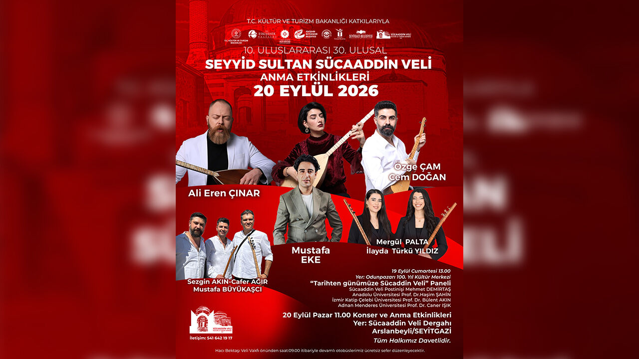 10. Uluslararası 30. Ulusal Seyyid Sultan Sücaaddin Veli Anma Etkinlikleri Başlıyor