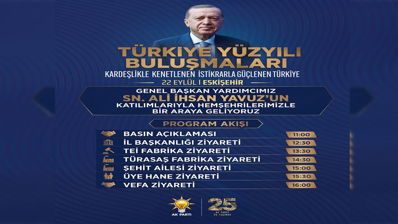 Ak Parti Genel Başkan Yardımcısı Eskişehir’e Geliyor2