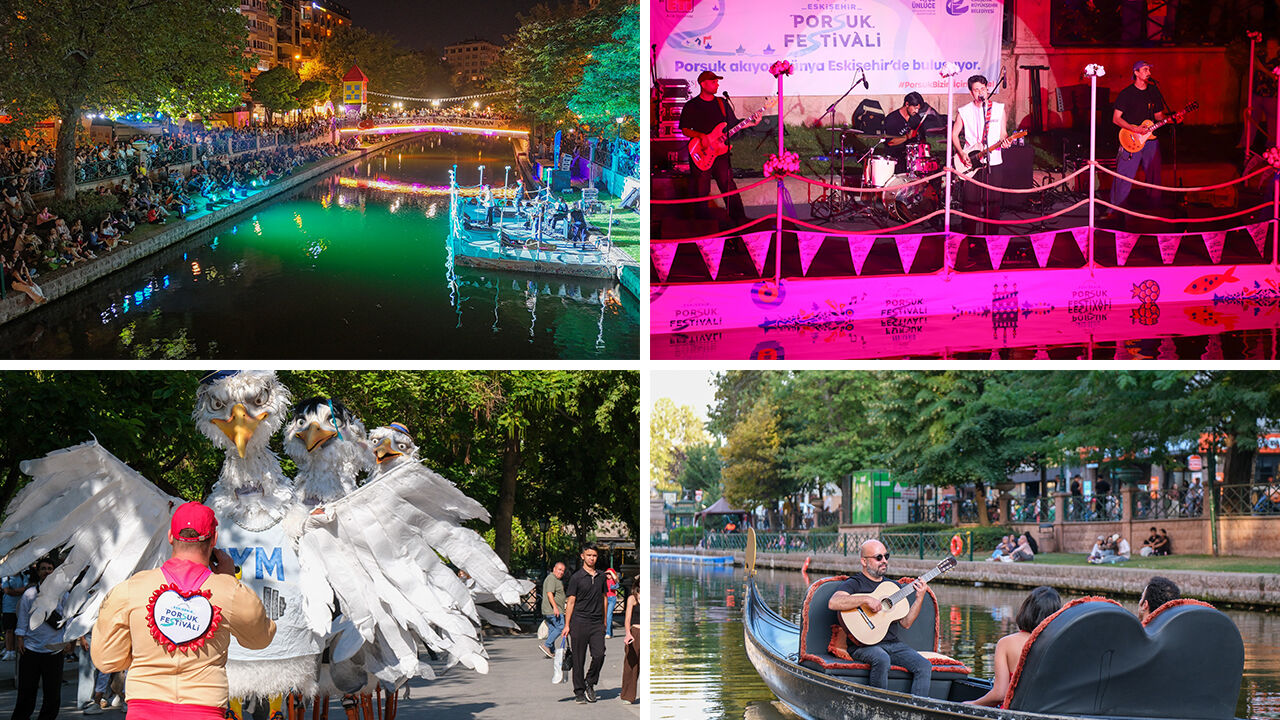 Eskişehir Porsuk Festivali, Adalar’ı renklendirdi! Kukladan müziğe dopdolu festival günü