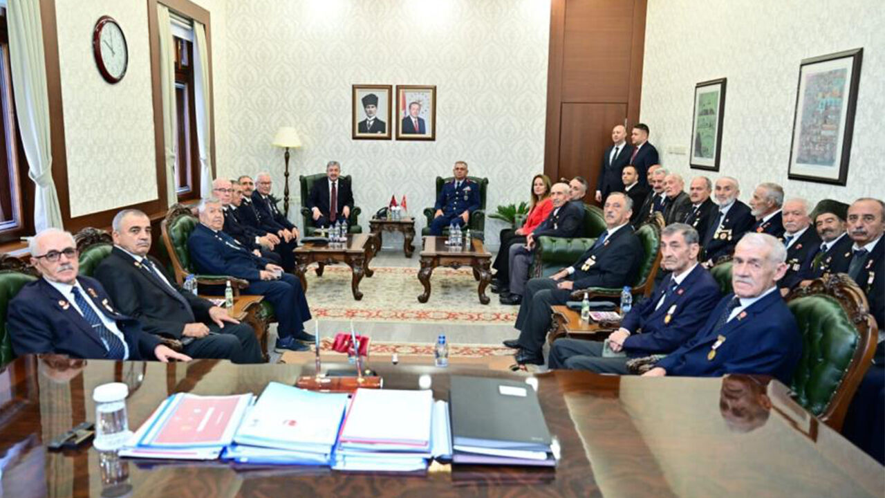 Eskişehir Valiliği’nde 19 Eylül Gaziler Günü’nde anlamlı buluşma