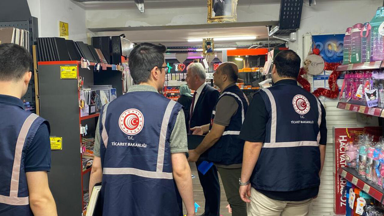 Eskişehir’de Kırtasiye Ürünlerine Sıkı Denetim Ekipler Sahaya Indi