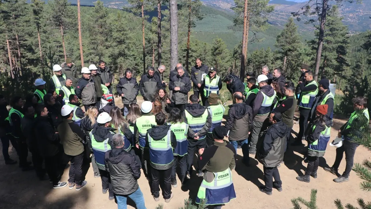 Eskişehir'de Ormancılığın Geleceği Için Önemli Eğitim Silvikültür Uygulamaları Sahada Istikbalgazetesi