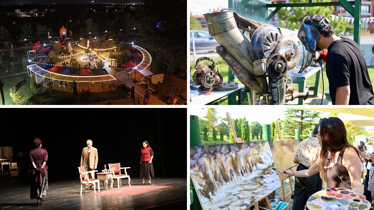 Eskişehir Porsuk Festivali’nde sanatın kalbi Sümerpark’ta attı