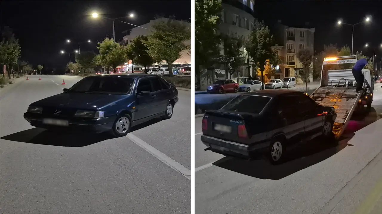 Eskişehir'de Şaşırtan Olay Denetimde Aracını Bırakıp 3