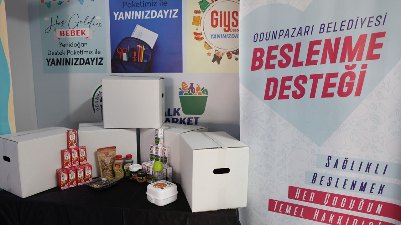 Odunpazarı Belediyesi’nden öğrencilere beslenme desteği