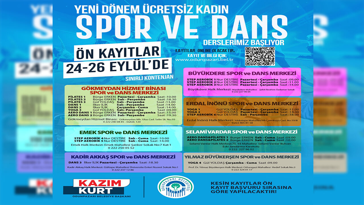 Odunpazarı’nda Kadınlara Ücretsiz Spor Ve Dans Fırsatı2