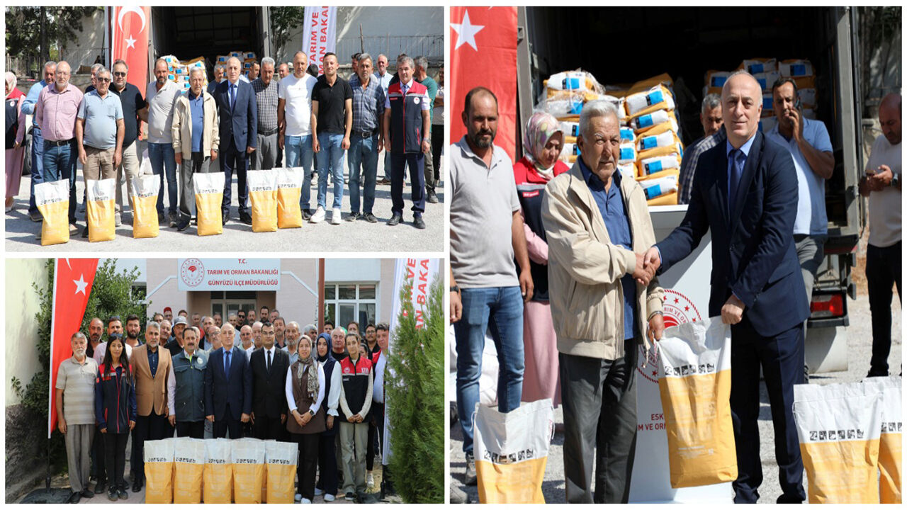 Sivrihisar Ve Günyüzü'nde Üreticilere %75 Tohumu Desteği-1