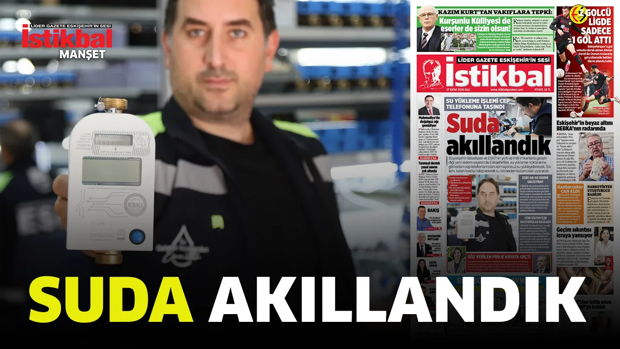 Suda akıllandık
