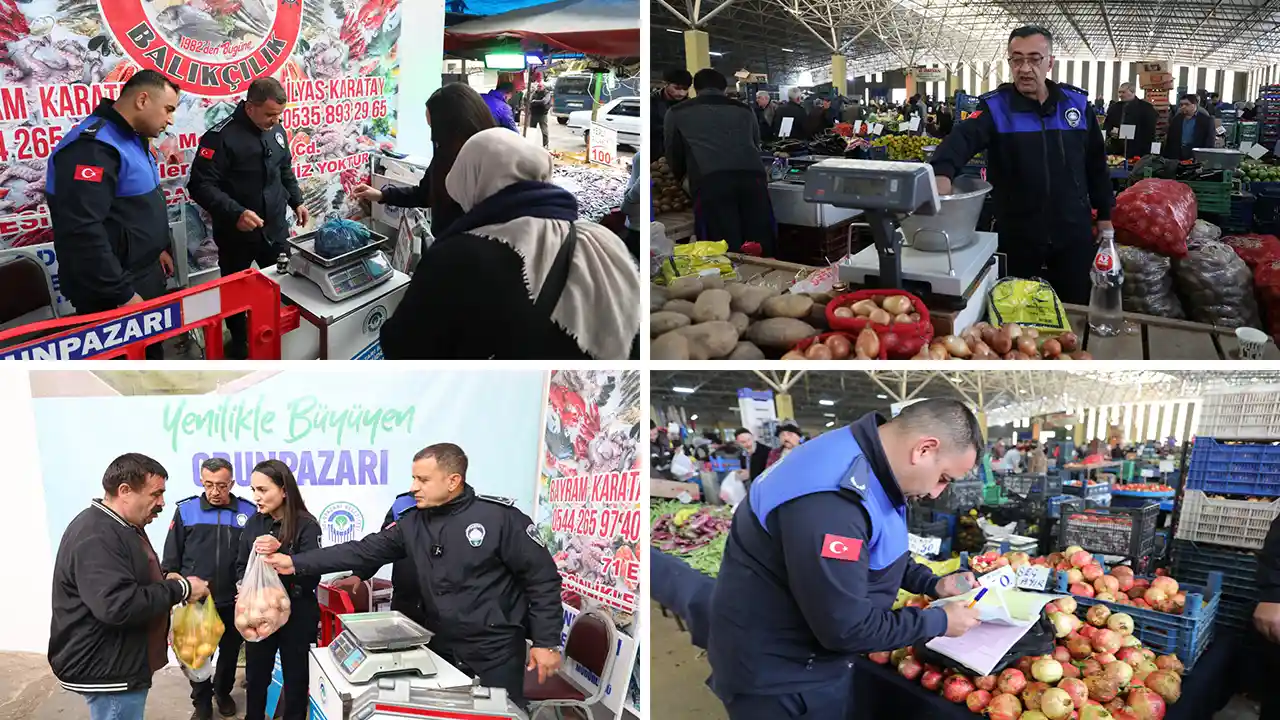 Eskişehir Odunpazarı’nda pazarlara sıkı denetim: Vatandaşın gramaj hakkı korunuyor