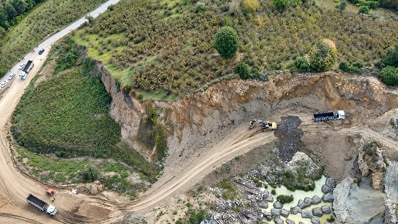 Eskişehir’den çıkan sanayi atıkları Düzce’de araziye döküldü: 8 şüpheliye adli işlem