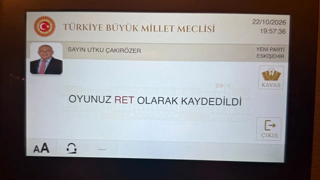 Eskişehir’in 3 Milletvekilinden Fon Kanunu Teklifine Ret Oyu1 Istikbalgazetesi