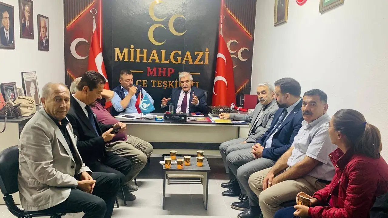 Mhp Eskişehir Teşkilatı Mi̇halgazi Ve Sarıcakaya'da2 Istikbalgazetesi