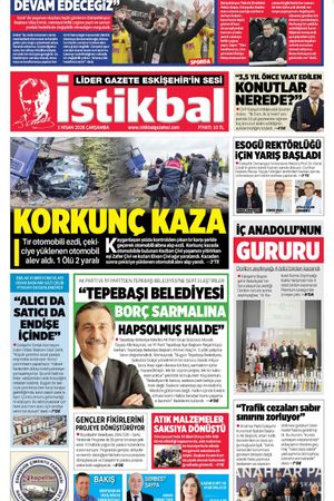 İstikbal Gazetesi 1 Nisan 2026 Manşeti
