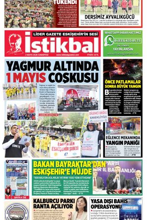İstikbal Gazetesi 2 Mayıs 2026 Manşeti