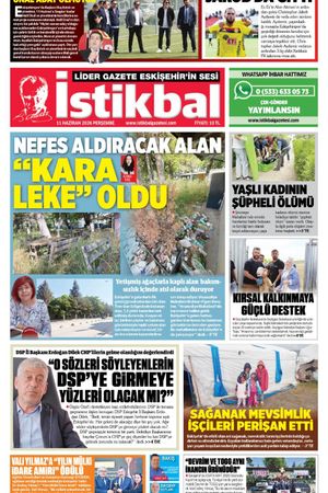 İstikbal Gazetesi 11 Haziran 2026 Manşeti