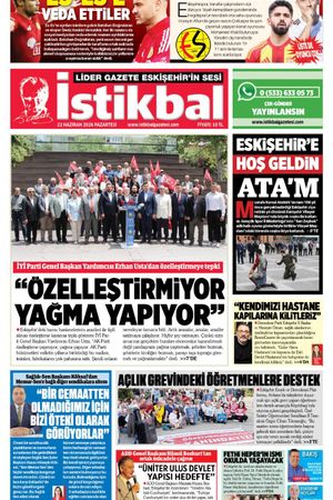 İstikbal Gazetesi 22 Haziran 2026 Manşeti