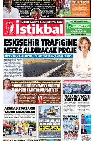 İstikbal Gazetesi 29 Haziran 2026 Manşeti