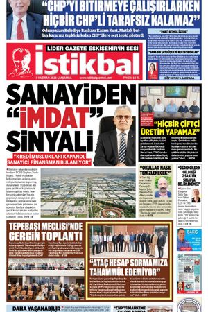 İstikbal Gazetesi 3 Haziran 2026 Manşeti