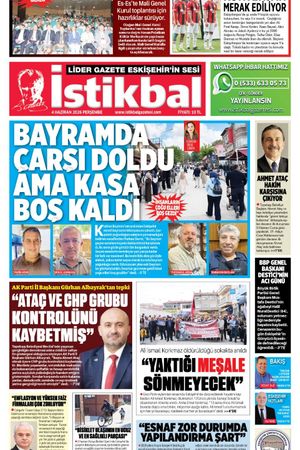 İstikbal Gazetesi 4 Haziran 2026 Manşeti