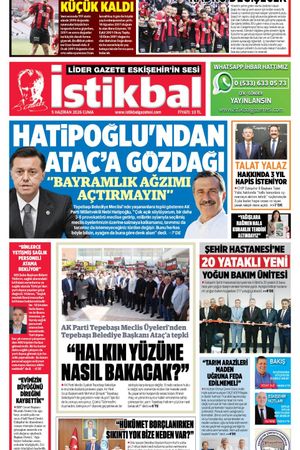 İstikbal Gazetesi 5 Haziran 2026 Manşeti