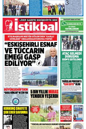 İstikbal Gazetesi 6 Haziran 2026 Manşeti