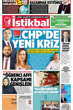 İstikbal Gazetesi 16 Temmuz 2026 Manşeti