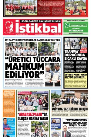 İstikbal Gazetesi 28 Temmuz 2026 Manşeti