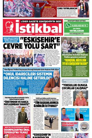 İstikbal Gazetesi 24 Ağustos 2026 Manşeti
