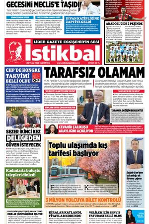 İstikbal Gazetesi 12 Eylül 2026 Manşeti