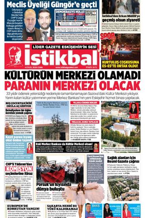 İstikbal Gazetesi 4 Eylül 2026 Manşeti
