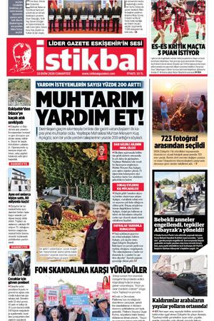 İstikbal Gazetesi 10 Ekim 2026 Manşeti