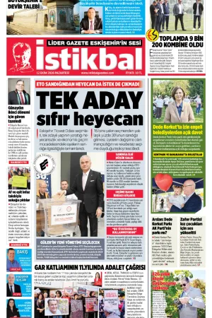İstikbal Gazetesi 12 Ekim 2026 Manşeti